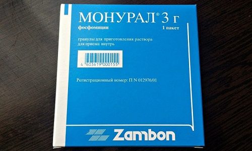 Быстрое устранение воспалительного процесса при этой патологии возможно только при использовании антибактериальных препаратов. Это может быть лекарство Монурал