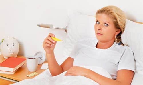 При цистите температура может повышаться до 37...+37,5°С