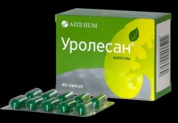 Применение Уролесана при цистите