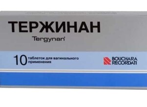 Препарат Тержинан при цистите: инструкция по применению