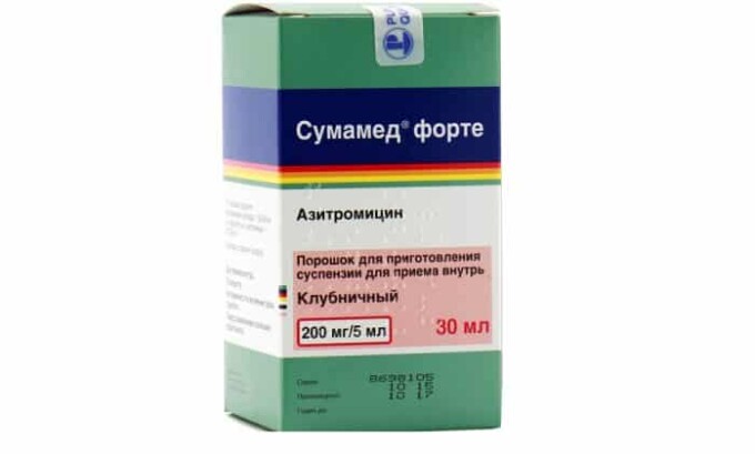 Врачи назначают медикаменты из группы макролидов: Сумамед