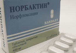 Отзывы о препарате Норбактин, применяемом при цистите