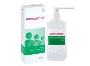 Применение мирамистина при цистите