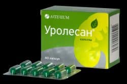 Применение Уролесана при цистите
