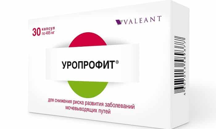 Применение Уропрофита при цистите