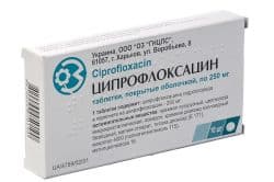 Употребление Ципрофлоксацина при цистите